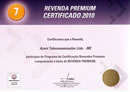 Certificado Revenda Premium Motorola